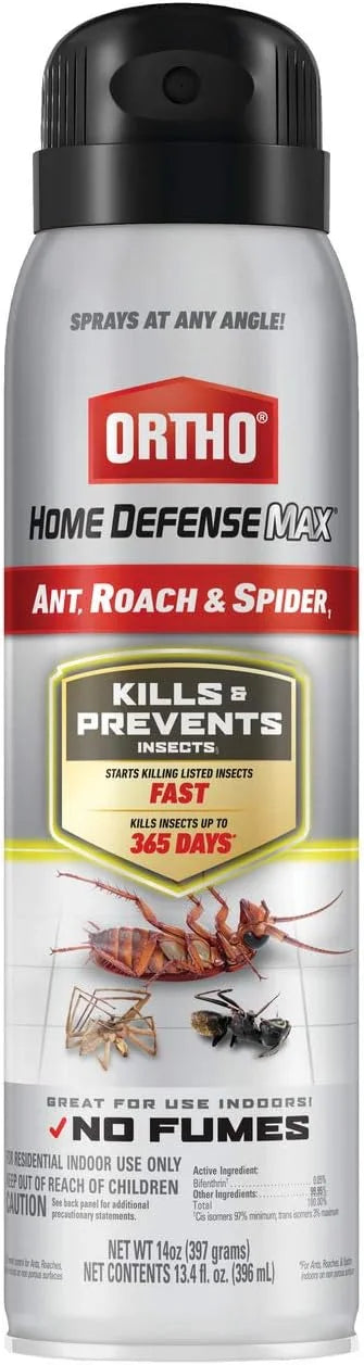 Ortho Home Defense Max Ant, Roach & Spider1, Aerosol, 14 oz.