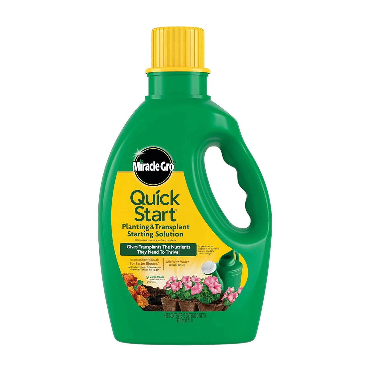 Miracle-Gro Quick Start Planting & Transplant Starting Solution, 48 fl. oz.