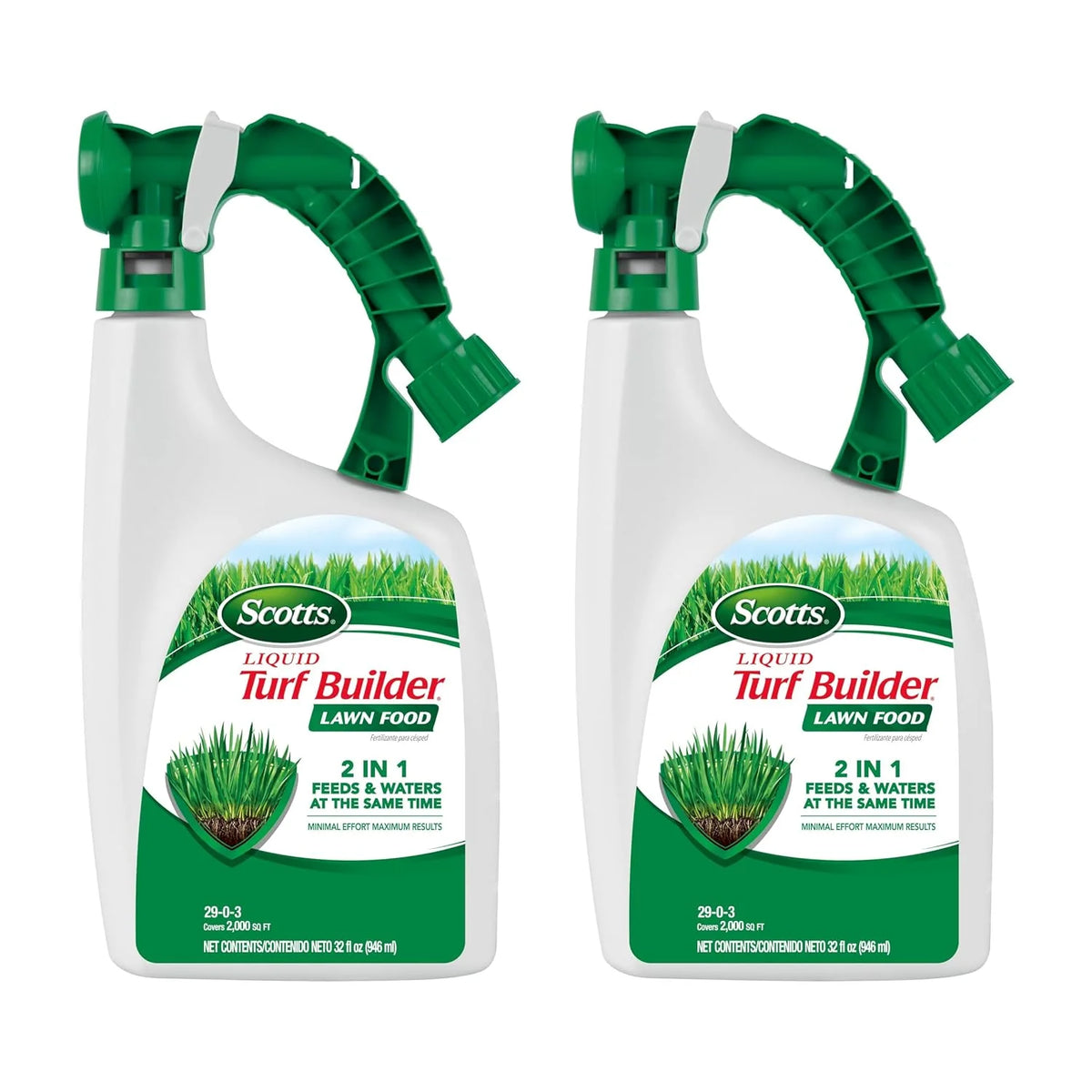 Scotts Liquid Turf Builder Lawn Food, 32 fl. oz. (2-Pack)