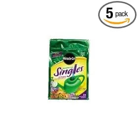 Miracle Gro 101430 Watering Can Singles All Purpose Plant Food 24-8-16 24 Count