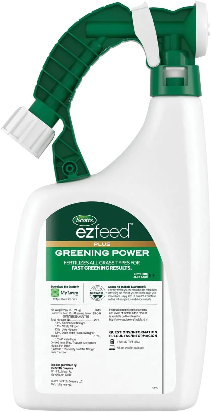 Scotts EZ Feed Plus Greening Power, 32 oz.