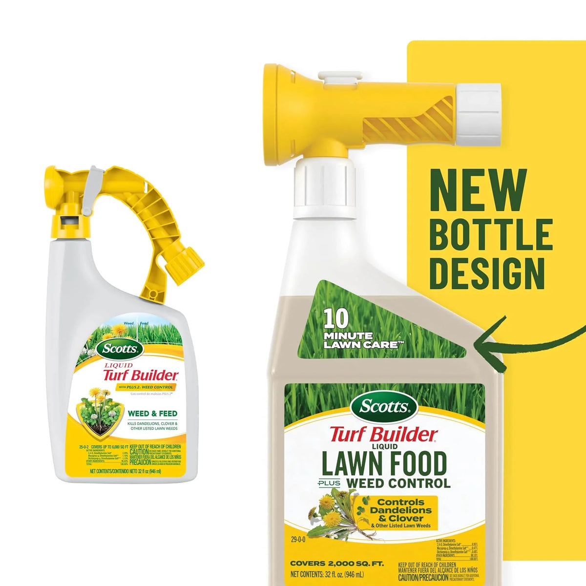 Scotts Turf Builder Liquid Lawn Food Plus Weed Control Refill, 32 fl. oz.
