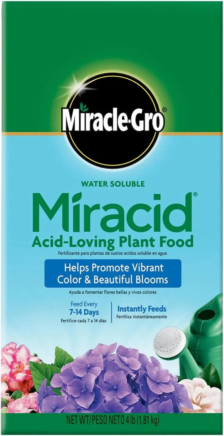 Miracle Gro Garden Pro Water Soluble Miracid Plant Food 30-10-10 4 Lb.