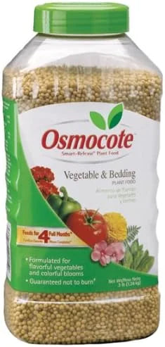 Osmocote 273260 Flower and Vegetable Smart-Release Plant Food Jar, 3-Pound