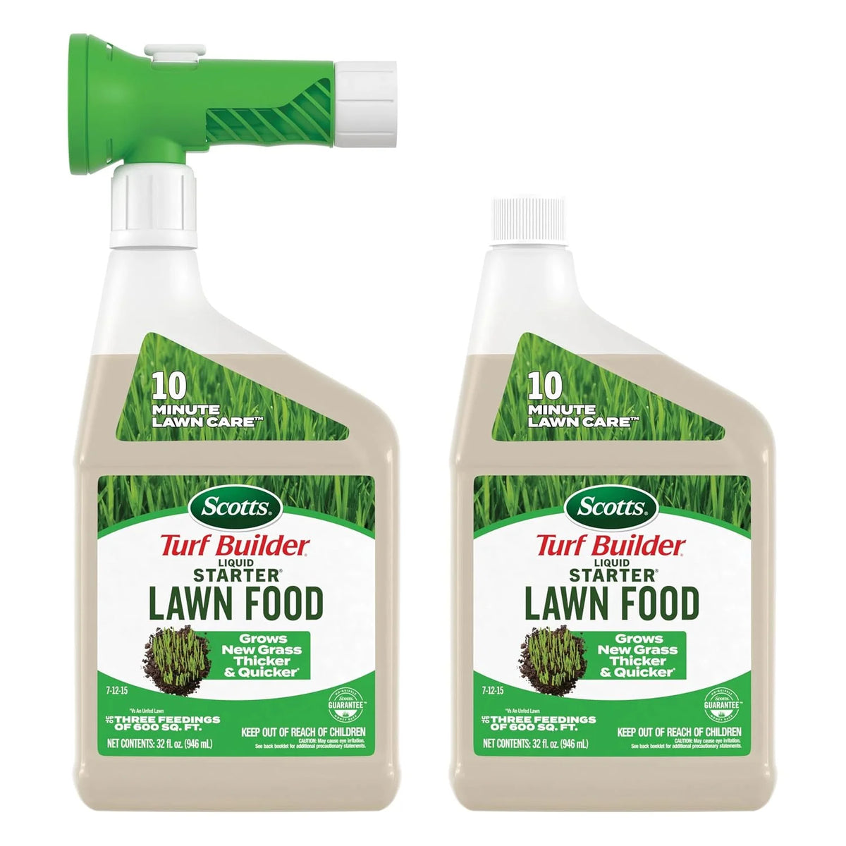 Scotts Turf Builder Liquid Starter Lawn Food, 32 fl. oz. (2-Pack)