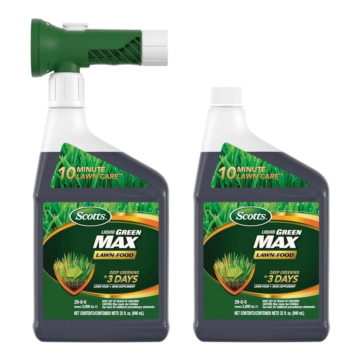 Scotts Liquid Green Max Lawn Food, 32 fl. oz. (2-Pack)