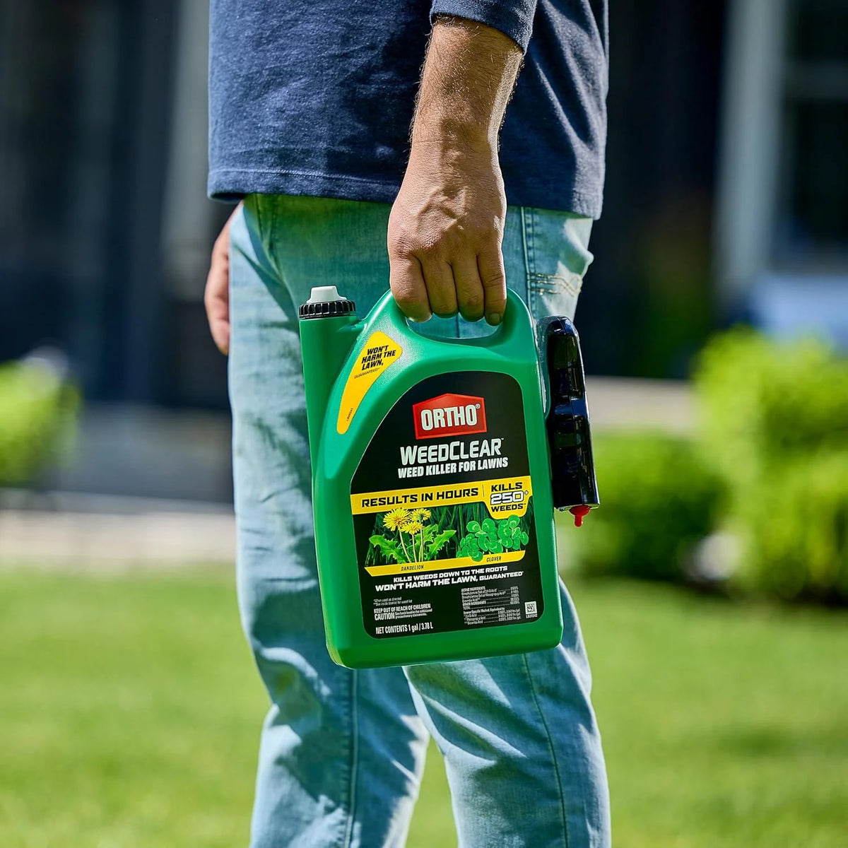 Ortho WeedClear Weed Killer for Lawns, Ready to Use, 1 gal.