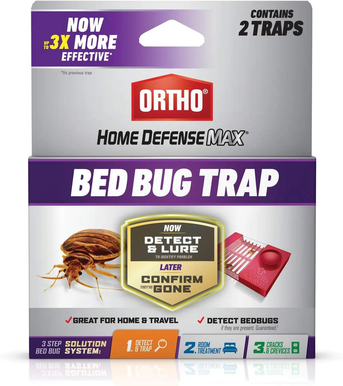 Ortho Home Defense Max Bed Bug Trap, 2 Traps