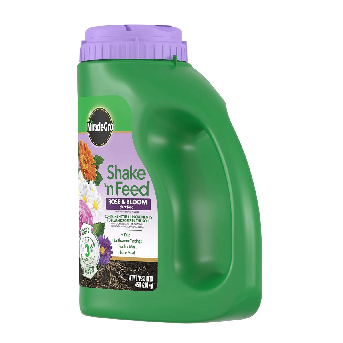 Miracle-Gro Shake 'N Feed Rose & Bloom Plant Food, 4.5 lb. (6-Pack)