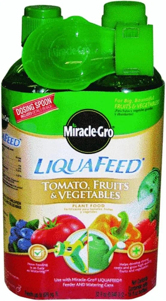 Miracle-gro® 1004402 Liquafeed® Tomato, Fruit & Vegetables Plant Food, 2-pack