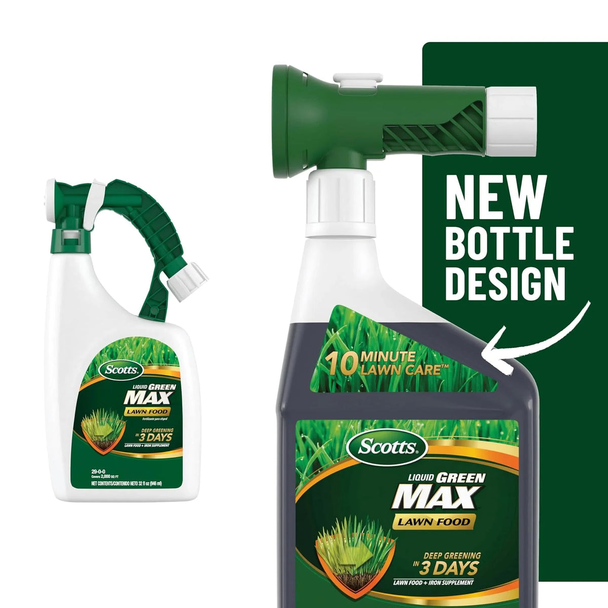 Scotts Liquid Green Max Lawn Food, 32 fl. oz.