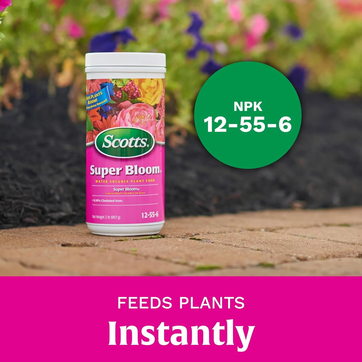 Scotts Super Bloom Water Soluble Plant Food, 2 lbs.